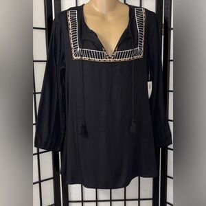 Old Navy | Relaxed Embroidered BOHO Tunic for Women 
Size:MED | NWT +